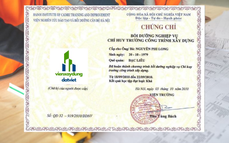 Thông tin tổng quan về chứng chỉ chỉ huy trưởng