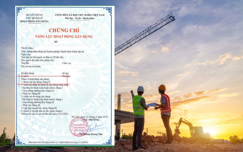 Tìm hiểu chứng chỉ năng lực khảo sát xây dựng là gì và tầm quan trọng