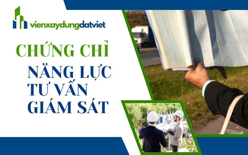 Chứng chỉ năng lực tư vấn giám sát