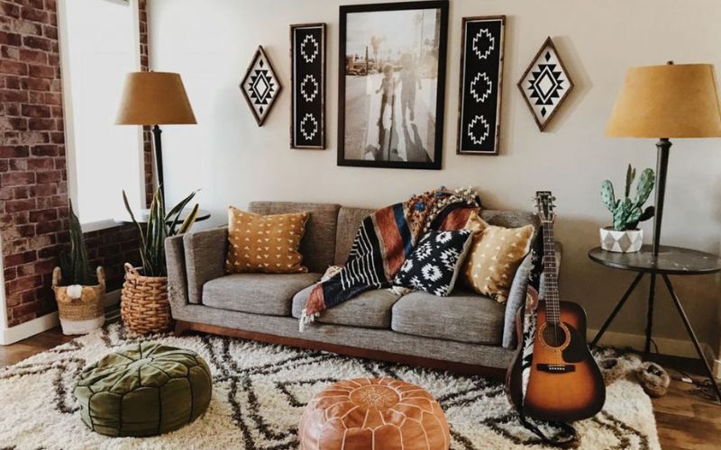Phong cách thiết kế sofa Bohemian
