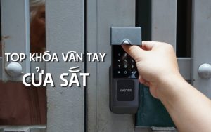top khóa vân tay cửa sắt