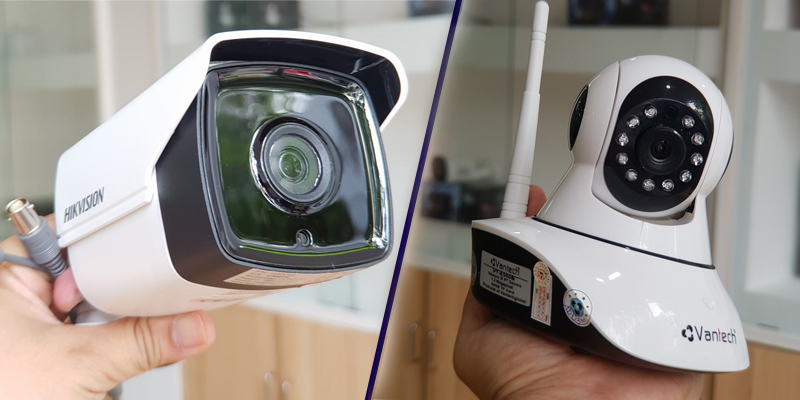 So sánh camera có dây và camera không dây