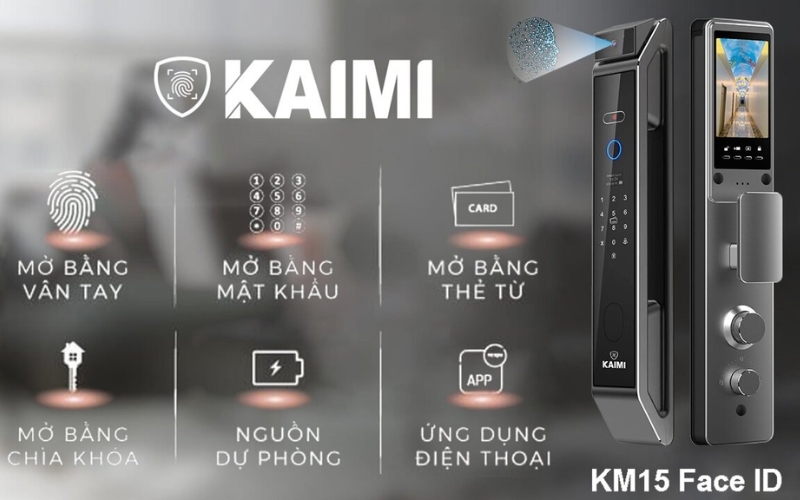 Khóa cửa vân tay Kaimi