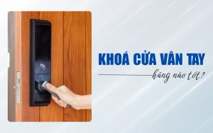 khóa cửa vân tay hãng nào tốt