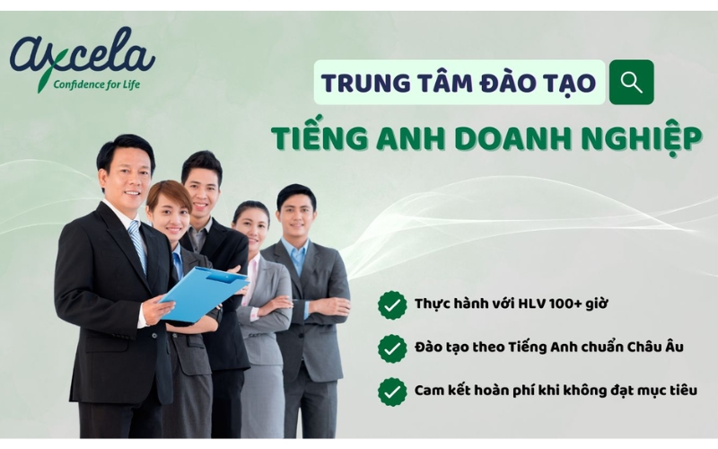 Trung tâm Tiếng Anh Doanh nghiệp Axcela Vietnam