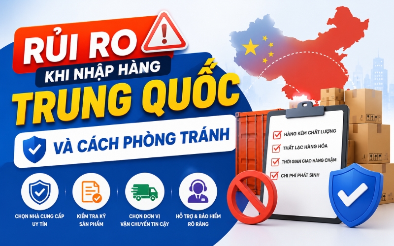 rủi ro khi nhập hàng trung quốc