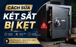 két sắt bị kẹt